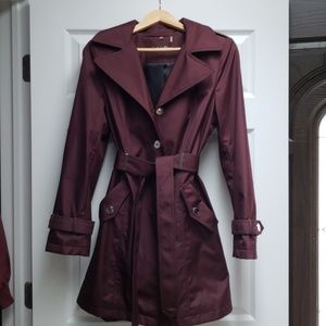 Calvin Klein hooded raincoat